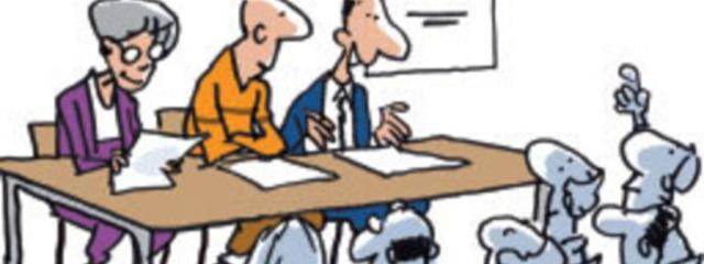 Illustration d'une Assemblée Générale.
