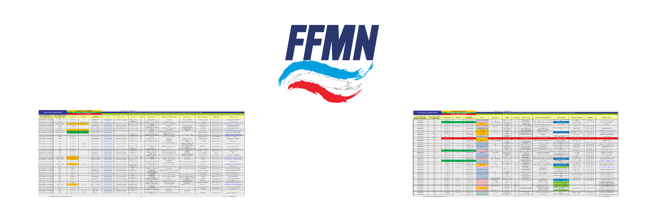 Calendriers de la Fédération de France de Modélisme Naval