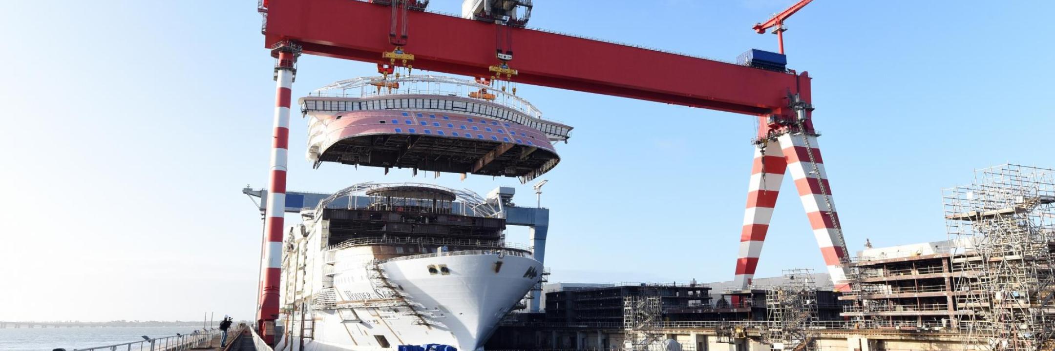 Image des chantiers de l'atlantique
